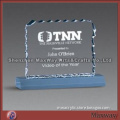 Transparent corporate acrylic trophy/award/present with some praising words